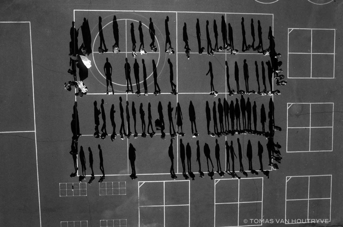Schoolyard, 2013, gelatin silver print, 100 x 66cm